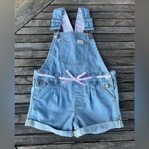 For All Mankind girls Denim short outfit Size 24 Months